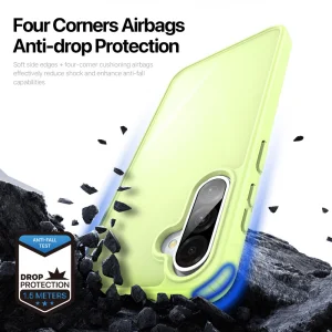 Удароустойчив калъф DUX DUCIS Yind Matte за Samsung Galaxy A36 5G / A56 5G / A37 5G, Зелен 5