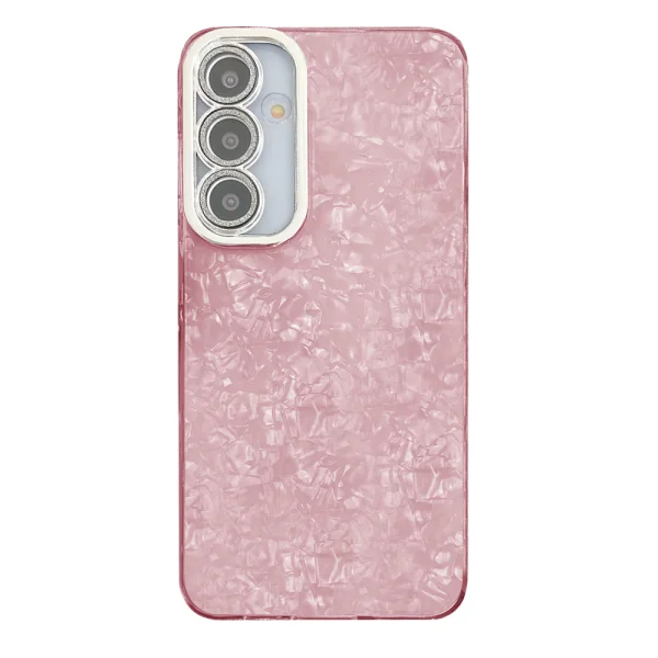 Shockproof case IMD Shell for Samsung Galaxy A36 5G / A37 5G, Pink 1