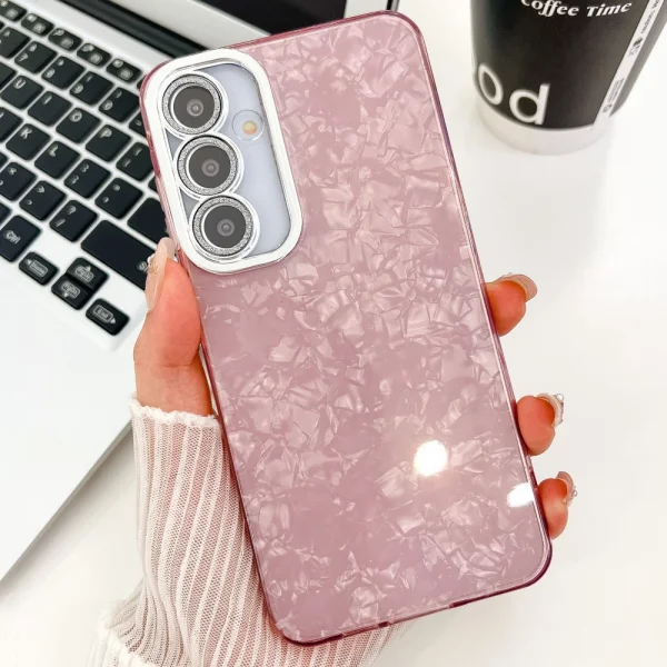 Shockproof case IMD Shell for Samsung Galaxy A36 5G / A37 5G, Pink 2