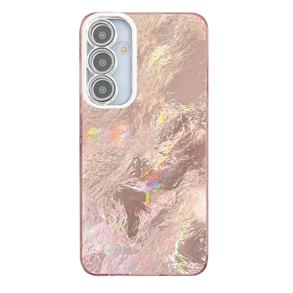 Shockproof IMD Foil case for Samsung Galaxy A36 5G / A37 5G, Pink foil 1