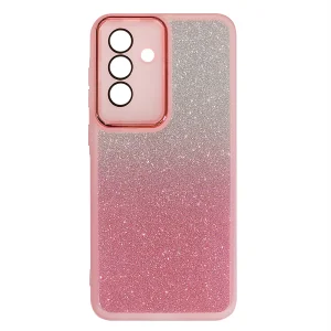 Силиконов калъф Glitter Sticker за Samsung Galaxy A36 5G / A37 5G, Розов