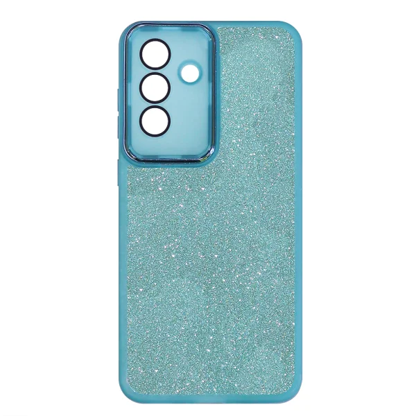 Силиконов калъф Glitter Sticker за Samsung Galaxy A56 5G, Син 1
