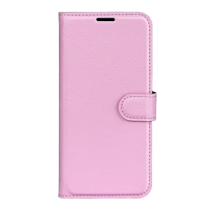 Crazy Horse Wallet Case for HMD Skyline, Pink 5