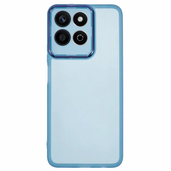 Силиконов калъф Frame Electroplated за Honor 200 Smart 5G / Honor X7c 4G, Син 1