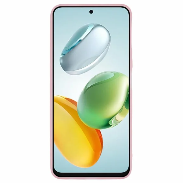 Силиконов калъф Frame Electroplated за Honor 200 Smart 5G / Honor X7c 4G, Розов 2