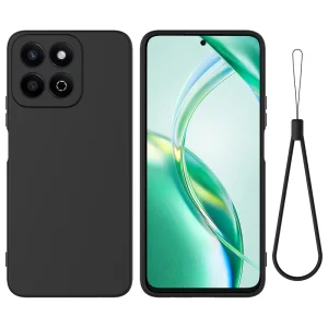 Силиконов калъф Anti-Scratch за Honor 200 Smart 5G / X7c 4G, Черен