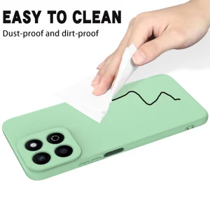 Anti-scratch Silicone Case for Honor 200 Smart 5G / X7c 4G, Green 6