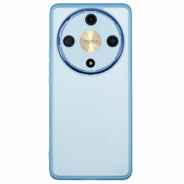 DKSM Silicone Case for Honor Magic6 Lite 5G / X50 5G / X9b 5G, Blue 1
