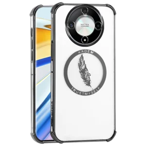 Силиконов калъф KADEM Shockproof за Honor X9b 5G / Magic6 Lite 5G, Черен