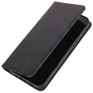 Калъф тефтер Wallet Calf Texture за Motorola Moto G35 5G, Черен 5