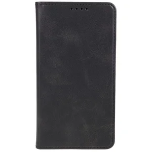 Калъф тефтер Wallet Calf Texture за Motorola Moto G35 5G, Черен 4