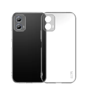 Силиконов калъф MOFI за Motorola Moto G35 5G, Прозрачен
