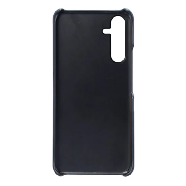 Пластмасов калъф Wood Leather за Samsung Galaxy A55 5G, Син 2