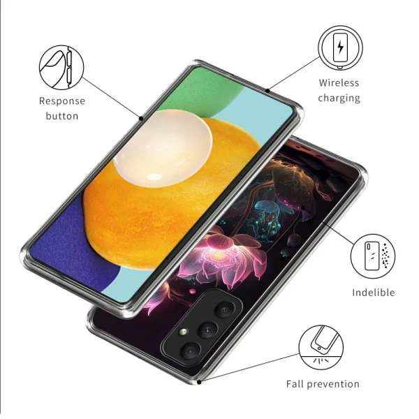 Силиконов калъф за Samsung Galaxy A55 5G, Лотос 3