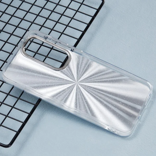 Удароустойчив калъф Bling Butterfly за Samsung Galaxy A55 5G, Лилави пеперуди 4