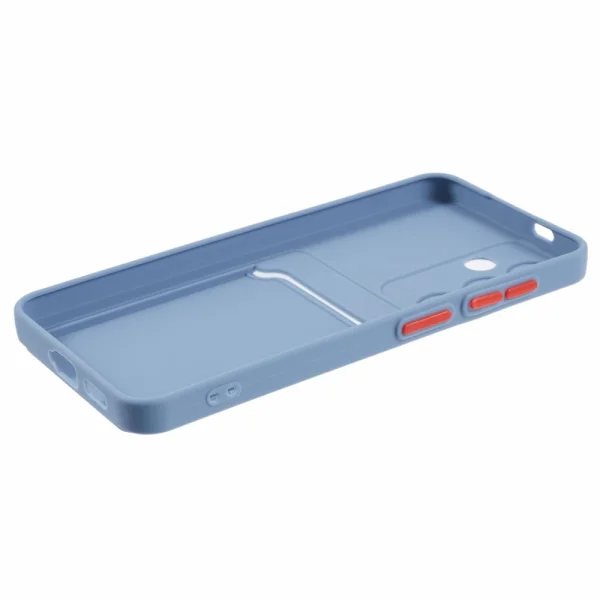 Силиконов калъф Card Slot за Samsung Galaxy A55 5G, Син 4