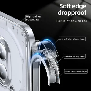 Удароустойчив калъф Shockproof Matte за Nothing Phone 2a Plus / Phone 2a, Черен 4