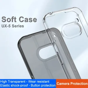 Силиконов калъф IMAK UX-5 за Nothing Phone 2a Plus / Phone 2a, Прозрачен 3