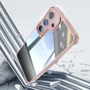 Удароустойчив калъф Acrylic за Samsung Galaxy S24 FE, Розов 5