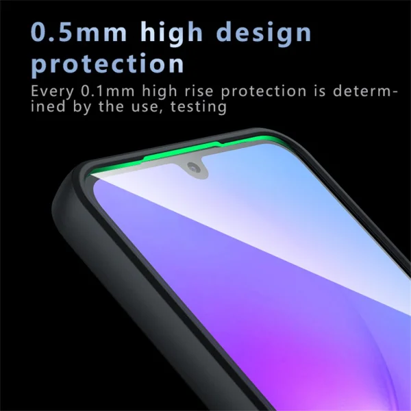 Удароустойчив калъф Shockproof Matte за Samsung Galaxy S24 FE, Черен 5