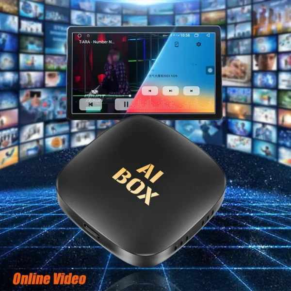 Безжичен Car AI Box Airplay Android Built-In Netflix / Youtube Wired Android 13 2+32GB 2