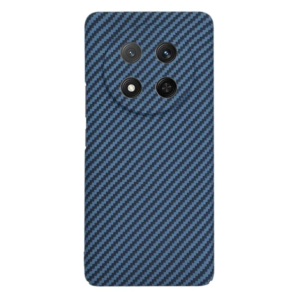 Techsuite Carbonite FiberShell Plastic Case for Honor Magic7 Lite / X9c, Blue 4