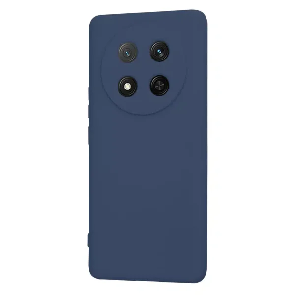 Силиконов калъф Techsuit SoftFlex за Honor Magic7 Lite / X9c, Тъмно син 3