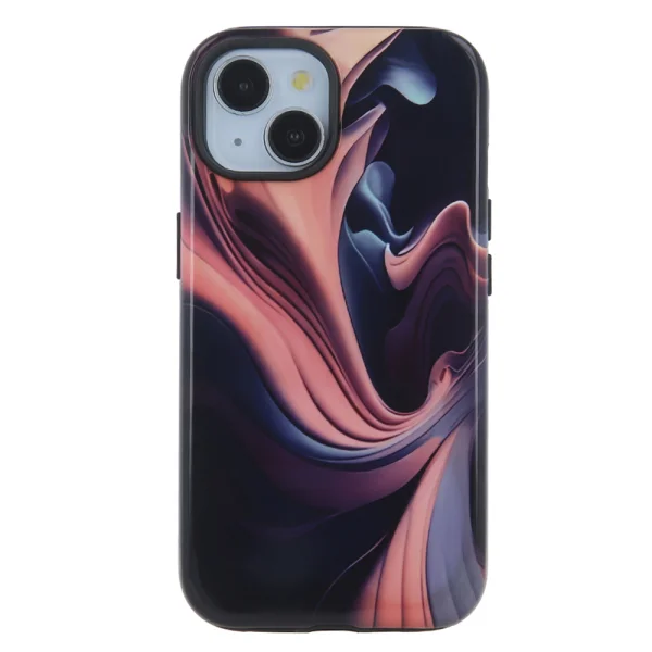 Удароустойчив калъф Decor за iPhone 13 / iPhone 14, Garden 2