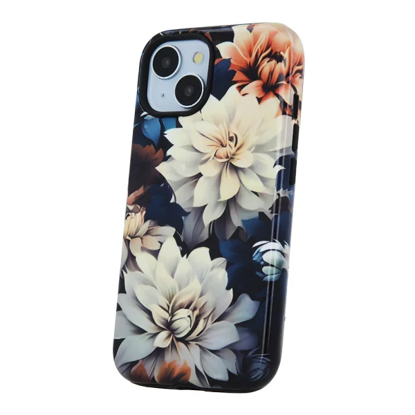 Shockproof case Decor for iPhone 13 / iPhone 14, Flowers 3