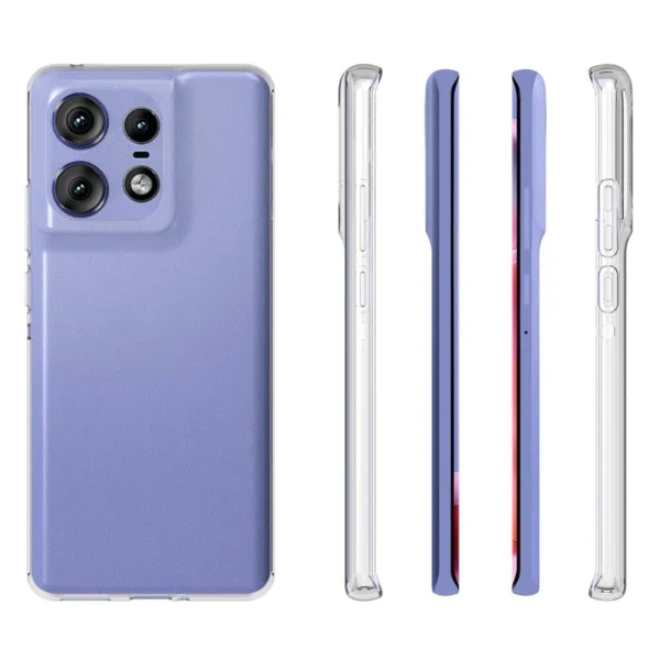 Силиконов калъф за Motorola Edge 50 Pro, 1mm, Прозрачен 3