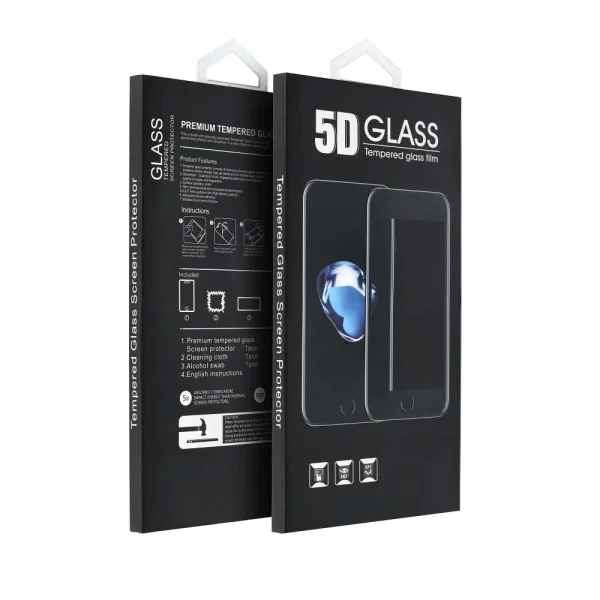 5D Full Glue Tempered Glass Protector for Samsung Galaxy S24 FE, Black 3