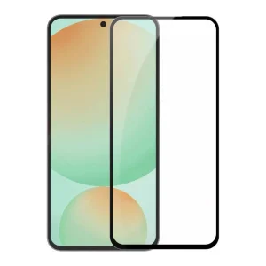 Стъклен Протектор 5D Full Glue за Samsung Galaxy S24 FE, Черен