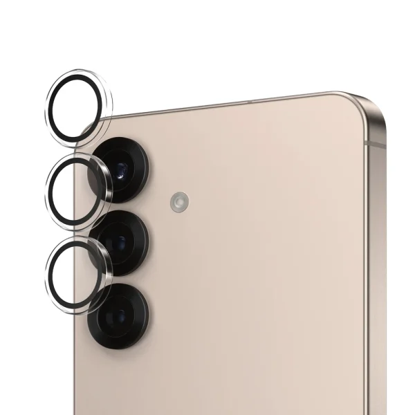 Camera Glass Protector PanzerGlass Hoops Lens Protector for Samsung Galaxy S25, Transparent 2