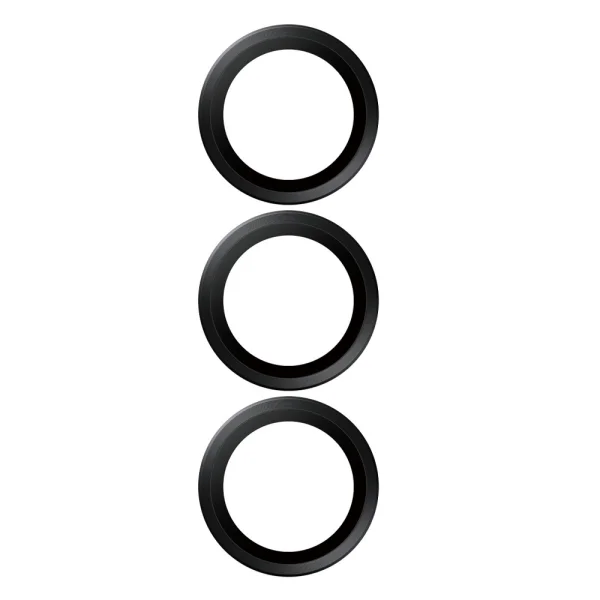 Стъклен Протектор за камера PanzerGlass Hoops Lens Protector за Samsung Galaxy S25 Plus, Черен 3