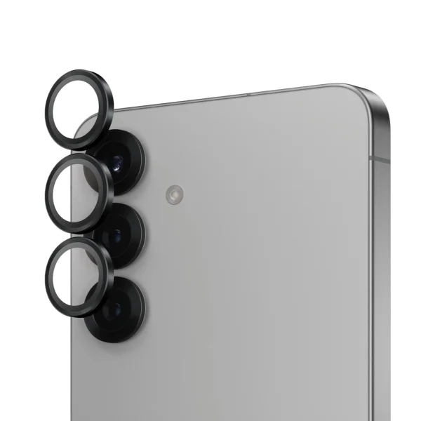 Стъклен Протектор за камера PanzerGlass Hoops Lens Protector за Samsung Galaxy S25 Plus, Черен 2