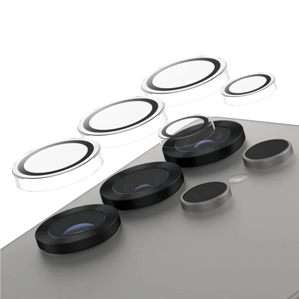 Стъклен Протектор за камера PanzerGlass Hoops Lens Protector за Samsung Galaxy S25 Ultra, Прозрачен 2