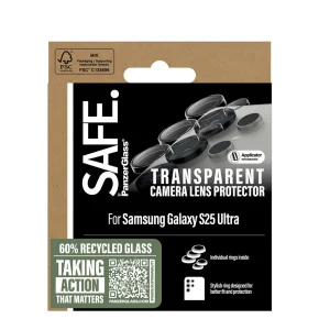 Стъклен Протектор за камера PanzerGlass Hoops Lens Protector за Samsung Galaxy S25 Ultra, Прозрачен 4