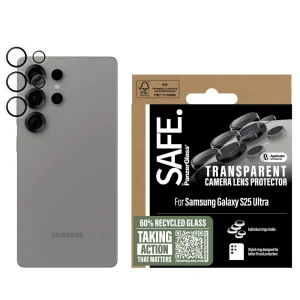 Стъклен Протектор за камера PanzerGlass Hoops Lens Protector за Samsung Galaxy S25 Ultra, Прозрачен
