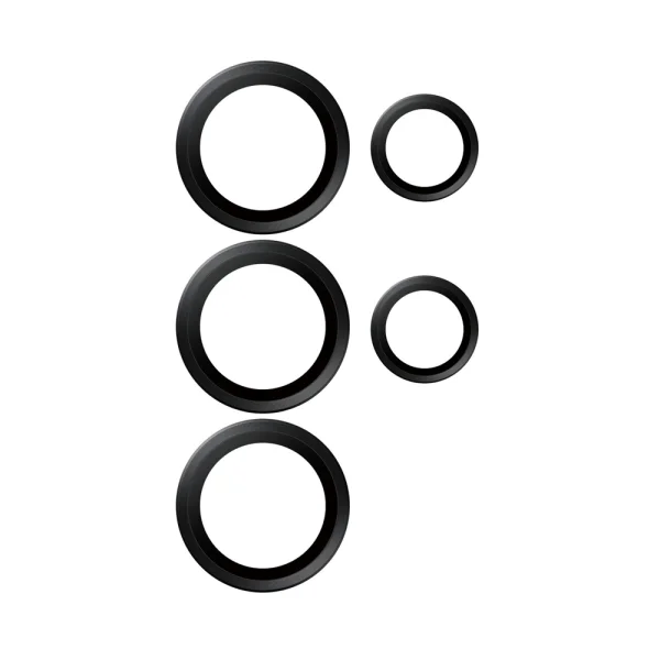 Glass Camera Protector PanzerGlass Hoops Lens Protector for Samsung Galaxy S25 Ultra, Black 4