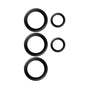 Glass Camera Protector PanzerGlass Hoops Lens Protector for Samsung Galaxy S25 Ultra, Black 4