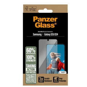 Стъклен Протектор PanzerGlass за Samsung Galaxy S25 / S24, Ultra-Wide Fit 4