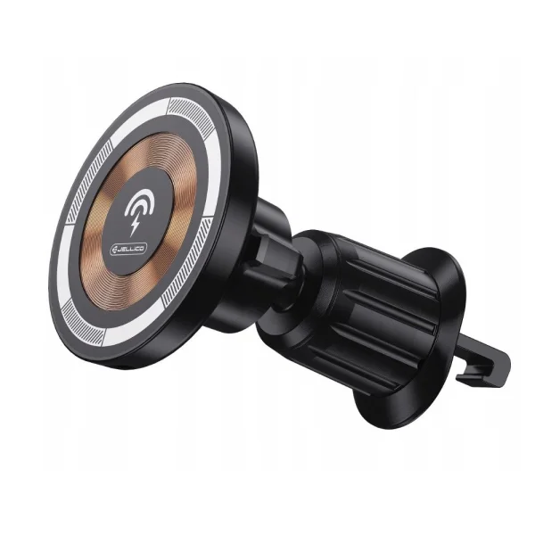 Стойка за кола Jellico W14, MagSafe, Wireless Car, 15W, Черен 1