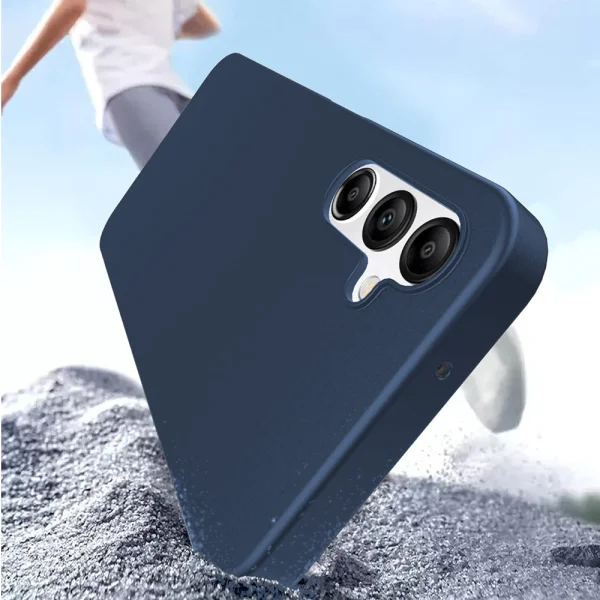 Силиконов калъф Swissten Soft Joy за Samsung Galaxy A16 5G, Син 2