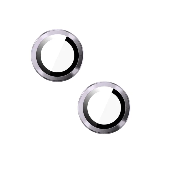 Стъклени протектори за камера Lens Fulm за iPhone 14 / 14 Plus, Бледо лилав 1