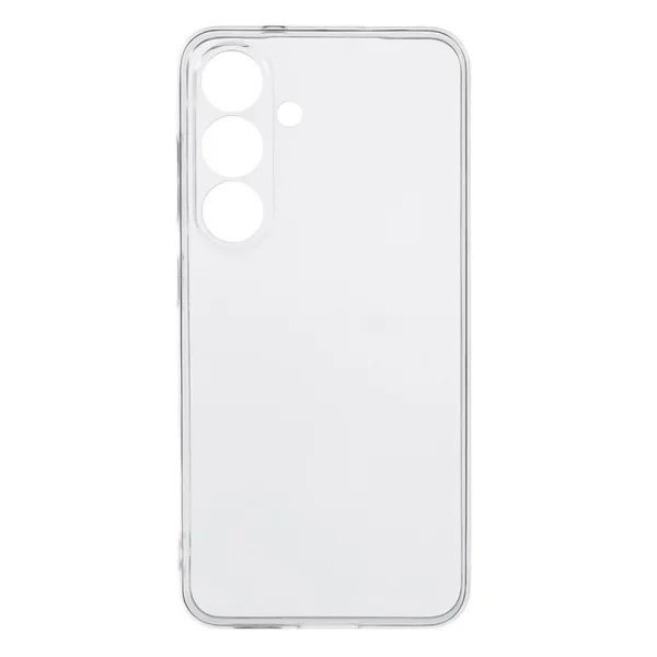 Silicone Case for Samsung Galaxy S25, 0.5 mm, Transparent 3