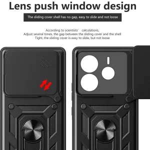 Shockproof case Techsuit CamShield for Xiaomi Redmi Note 14 5G, Black 4