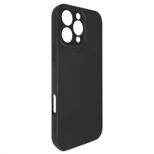 Силиконов калъф Silicone Lite за iPhone 16 Pro Max, Черен 3