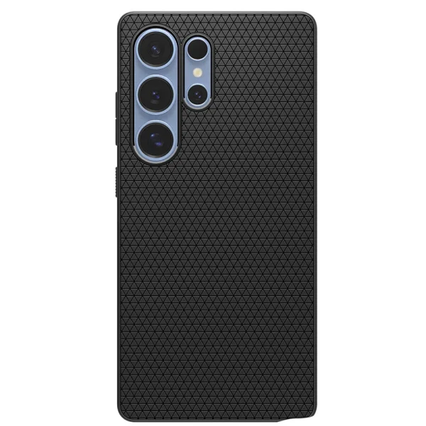 Удароустойчив Калъф Spigen Liquid Air за Samsung Galaxy S25 Ultra, ACS08953, Matte, 8809971237840, Черен 6