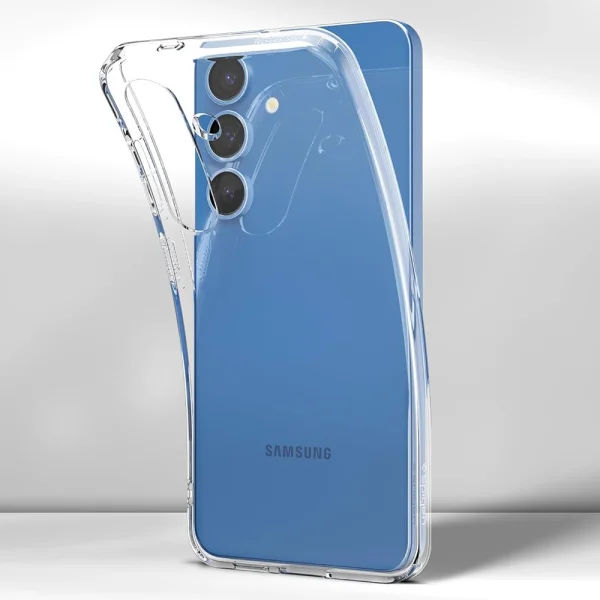 Силиконов калъф Spigen Liquid Crystal за Samsung Galaxy S25, ACS08995, 8809971238267, Прозрачен 3