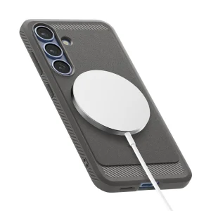 Spigen Rugged Armor Mag MagSafe Case for Samsung Galaxy S25, ACS08999, 8809971238304, Gray 6
